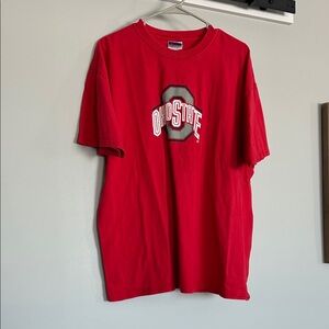 Ohio State Men's Red T-Shirt